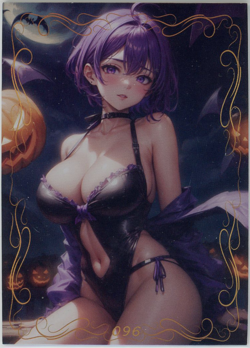 ❤SPICY HALLOWEEN GIRL - Goddess Story ANIME WAIFU Card - PEACH BLOSSOM BEAM 096 - Image 1