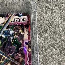 Pokemon TCG Shiny Rayquaza EX XY69 Promo Holo Card CREASED MP - Image 3