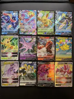 English. Pokemon Collection VMAX/V/VSTAR art Lot Of 12. TCG Cards Shown NM/L - Image 1