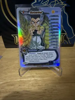 DBZ Dragon Ball Z Card FOIL Gotenks 154 CCG Unlimited Buu Saga HP Hi-tech RARE - Image 1