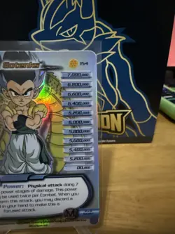 DBZ Dragon Ball Z Card FOIL Gotenks 154 CCG Unlimited Buu Saga HP Hi-tech RARE - Image 3