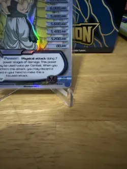 DBZ Dragon Ball Z Card FOIL Gotenks 154 CCG Unlimited Buu Saga HP Hi-tech RARE - Image 4