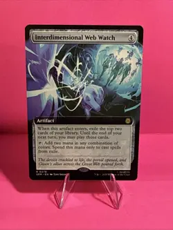 Interdimensional Web Watch (Extended Art) Marvel's Spider-Man Regular - Image 1