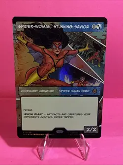 Spider-Woman, Stunning Savior (Borderless) Marvel's Spider-Man Foil - Image 1