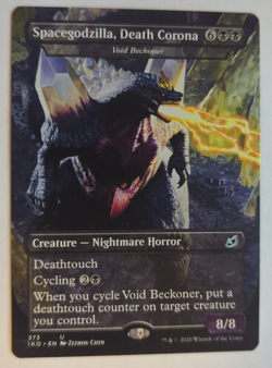 {1x} Spacegodzilla, Death Corona / Void Beckoner NM MTG Ikoria IKO *Startropic* - Image 1