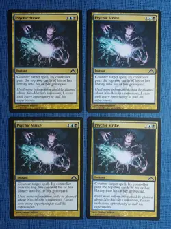 MTG 4x Psychic Strike x4 NM Gatecrash Magic Pauper Modern Playset - Image 2