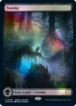 MTG Swamp - Foil (Judge Promo), Judge Promos, Near Mint, English - Image 1