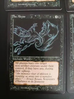 4 X The Abyss MTG P*. R*. O* .x .* Y - Image 2