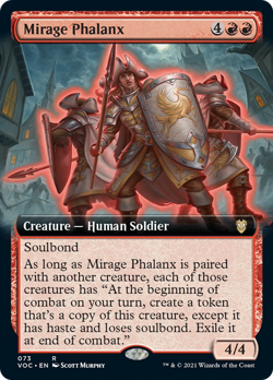Mirage Phalanx EXTENDED, Crimson Vow Commander, NM/M - Image 1