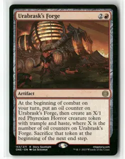 Urabrask's Forge 153 NM MTG Phyrexia: All Will Be One Magic - Image 1