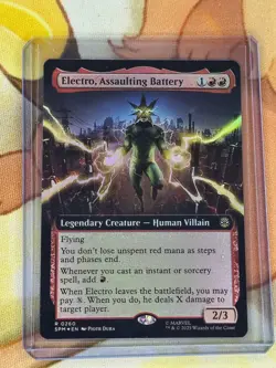 Electro, Assaulting Battery (Extended Art) Marvel's Spider-Man Foil - Image 1