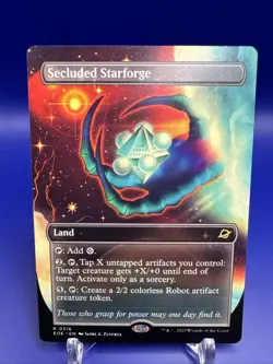 Secluded Starforge (Borderless) MTG Edge of Eternities Regular NM Rare - Image 1