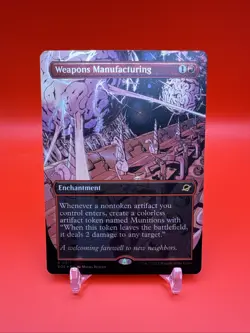 Weapons Manufacturing (Borderless) (Foil) MTG: Edge of Eternities NM - Image 1