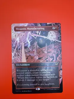 Weapons Manufacturing (Borderless) (Foil) MTG: Edge of Eternities NM - Image 4