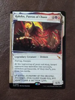 Rakdos, Patron of Chaos (Showcase) Murders at Karlov Manor MTG Regular - Image 1