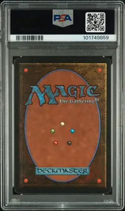 1993 MTG ARABIAN NIGHTS JUZAM DJINN PSA 6 DNA AUTO AUTHENTIC - Image 2
