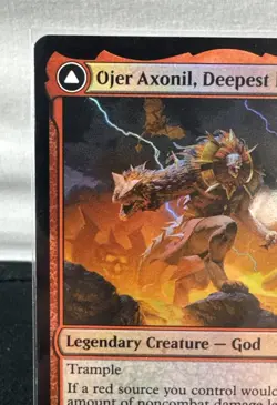 Magic The Gathering: Ojer Axonil, Deepest Might / Temple of Power Foil - Image 3