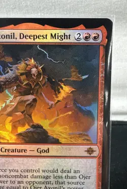 Magic The Gathering: Ojer Axonil, Deepest Might / Temple of Power Foil - Image 4