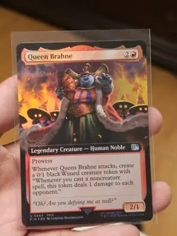 Queen Brahne (Extended Art) Final Fantasy Foil - Image 3