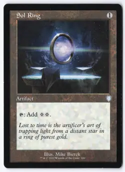 Sol Ring (Retro Frame) U Commander: The Brothers' War 160 LP - Image 1