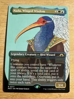Nadu, Winged Wisdom (Borderless) Modern Horizons 3 377 - Image 1
