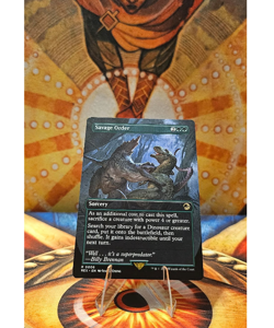 Savage Order (Borderless) - Universes Beyond: Jurassic World Collection - Image 1