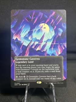 Gemstone Caverns (0061) (Borderless) Edge of Eternities: Stellar Sights Regular - Image 1
