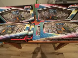 LOT OF 6 Pokemon Prismatic Lucario Ex Tyranitar Ex Premium Collection Sams Club - Image 1
