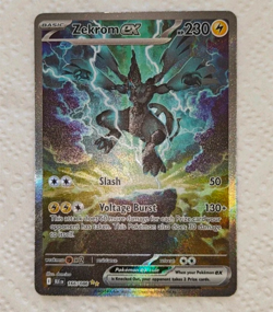 Pokemon TCG Zekrom ex 166/086 Sv: Black Bolt Holo - Image 1