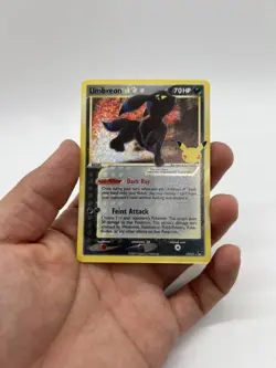 Pokemon TCG Umbreon Gold Star 17/17 Celebrations Classic Collection Holo - Image 4