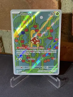 Shuckle 136/132 Illustration Rare Pokemon Mega Evolution - Image 1
