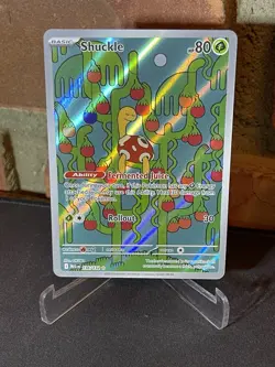 Shuckle 136/132 Illustration Rare Pokemon Mega Evolution - Image 2