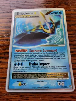 Empoleon LV.X - 120/130 - Rare Holo - Diamond and Pearl - MP- Pokemon - Image 1
