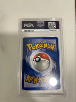 2002 POKEMON LEGENDARY COLLECTION #9 DARK VAPOREON-HOLO PSA 8 - Image 2