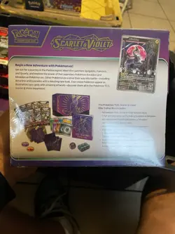 Pokemon Scarlet And Violet Elite Trainer Box Complete Sealed TCG Miraidon ETB - Image 2