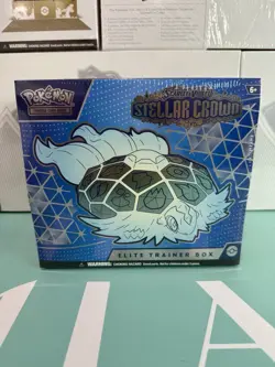 Pokemon TCG: S&V Stellar Crown Factory Sealed Elite Trainer Box - Image 1