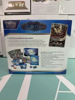 Pokemon TCG: S&V Stellar Crown Factory Sealed Elite Trainer Box - Image 3