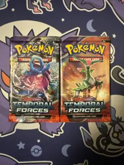 Pokemon Temporal Forces Booster Packs 2 Packs - Image 1