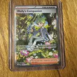 Wally's Compassion 186/132 Pokemon Mega Evolution SIR - Image 1