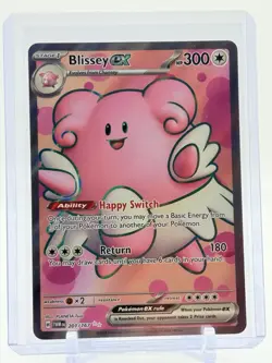 2024 Pokemon BLISSEY EX #201/167 Twilight Masquerade Ultra Rare Full Art - NP 💎 - Image 1