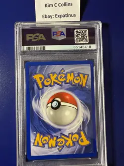 Pokemon TCG Dark Houndoom #37 PSA 9 EX Team Rocket Returns Stamped Reverse Holo - Image 2