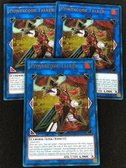 YUGIOH POWERCODE TALKER SDPL-EN040 1ST ULTRA X3 (NM) - Image 1