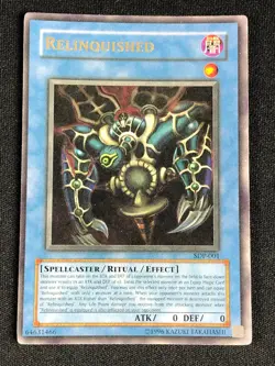 YUGIOH RELINQUISHED SDP-001 ULTRA NM - Image 1