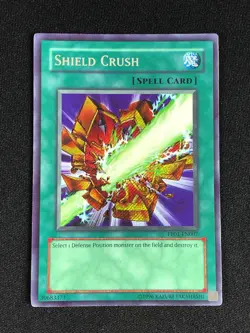 YUGIOH SHEILD CRUSH PP01-EN007 SECRET PLAYED/EDGE WEAR - Image 1