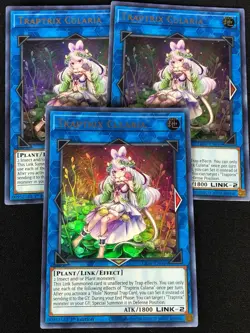 YUGIOH TRAPTRIX CULARIA LIOV-EN046 1ST ULTRA X3 (NM) - Image 1