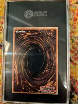 YU-GI-OH INSECT QUEEN CT1-EN005 SECRET RARE SGC GRADE 7 NEAR MINT - Image 4