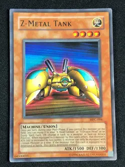 YUGIOH Z-METAL TANK MFC-006 SUPER HP/CREASES - Image 1