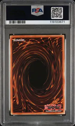 2025 YU-GI-OH! RA04-QUARTER CENTURY STAMPEDE #EN109 RED-EYES BLACK DRAGON PSA 9 - Image 2