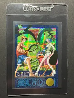 Vivi ONE PIECE Visual Adventure Holo Rare Card TCG Japanese 2001 Vintage #107 AI - Image 1
