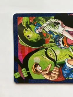 Vivi ONE PIECE Visual Adventure Holo Rare Card TCG Japanese 2001 Vintage #107 AI - Image 3